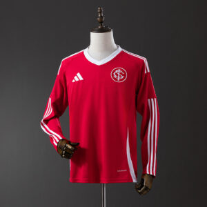 Camiseta Sport Club Internacional 2024/25 Local Manga Larga — vista frontal