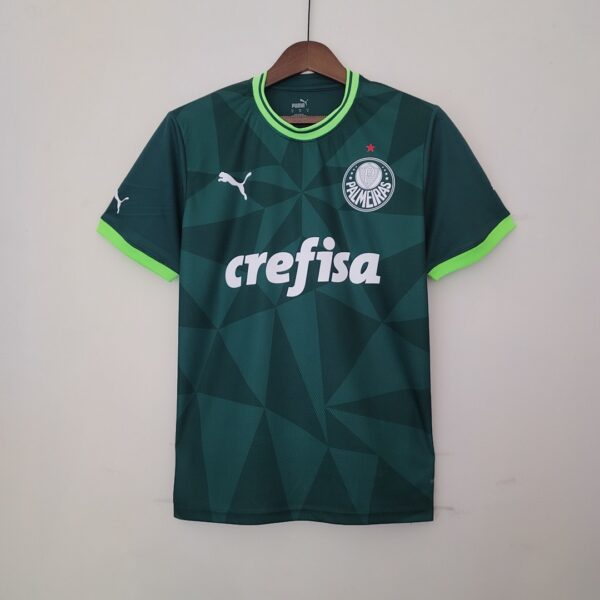 Camiseta Palmeiras 2024 Local — textura de tela