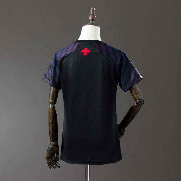 Camiseta Vasco da Gama 2023/24 Pre-Partido — primer plano del tejido transpirable