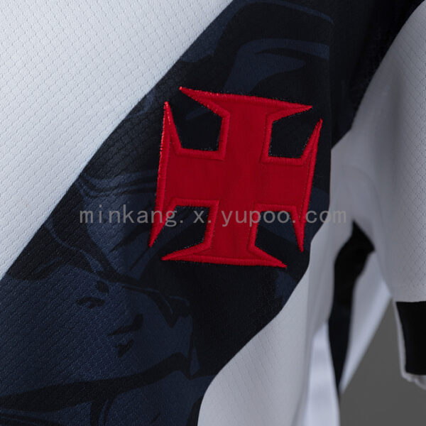 Camiseta Vasco da Gama 2024/25 Visita — detalle manga