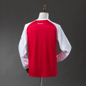 Camiseta Arsenal 2023/24 Local Manga Larga - detalle cuello