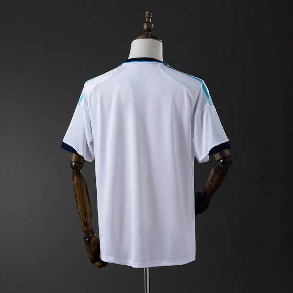 Camiseta Chelsea 2011/12 Visita Retro - detalle de la manga