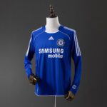 Camiseta Chelsea F.C. 2011/12 Retro Local Manga Larga - vista frontal