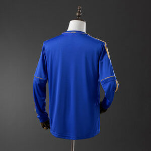 Camiseta Chelsea 2013/14 Retro Local Manga Larga - detalle del tejido