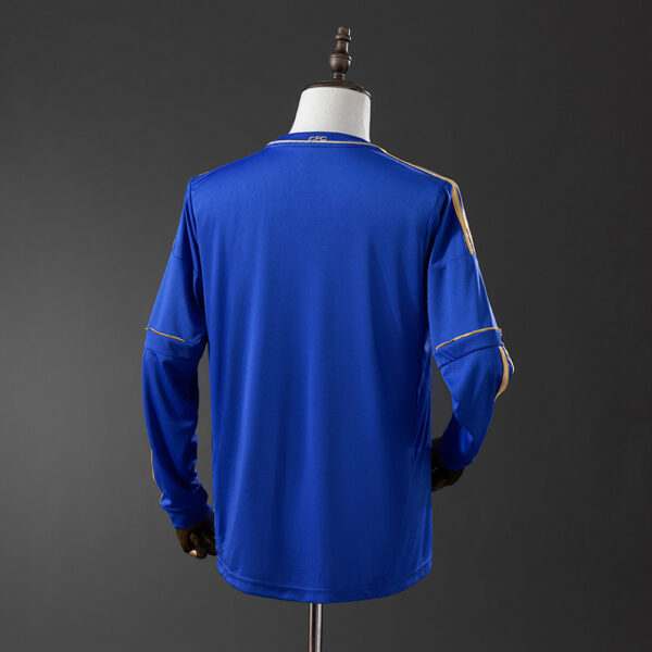 Camiseta Chelsea 2013/14 Retro Local Manga Larga - detalle del tejido