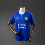 Camiseta Leicester City 2016/17 Local Retro - vista frontal
