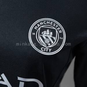 Camiseta Manchester City 2024/25 Tercera Mujer - detalle manga
