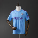 Camiseta Manchester City 2019/20 Retro Local - vista frontal