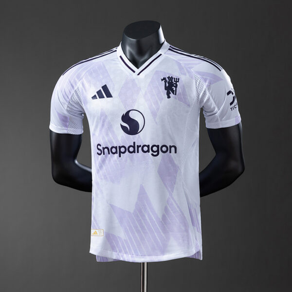 Camiseta Manchester United 2024/25 Visita - vista lateral