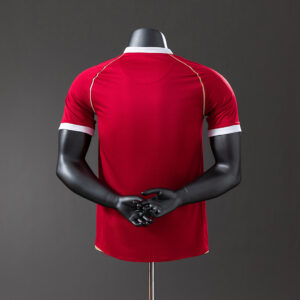 Camiseta Manchester United 2006/07 Retro Local Version Jugador - vista lateral