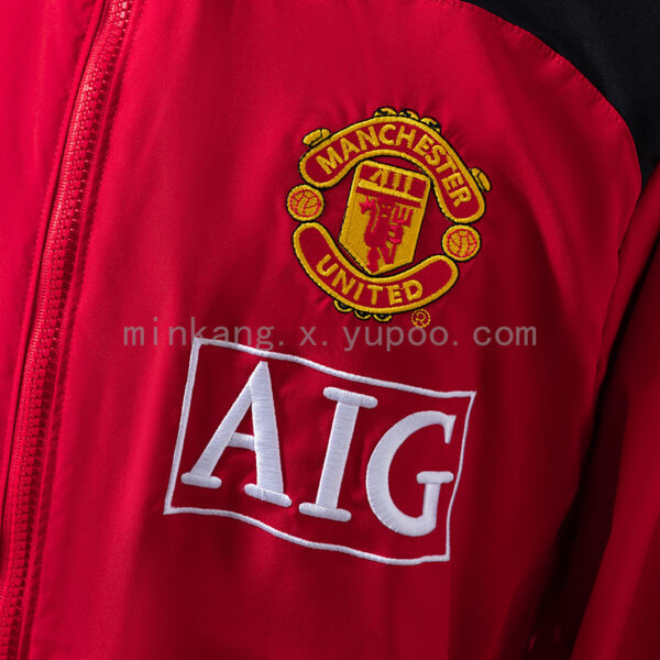 Camiseta Manchester United 2014/15 Cortaviento Entrenamiento - detalle textura material
