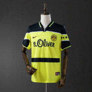 Camiseta Borussia Dortmund 1997 Retro Local - vista frontal