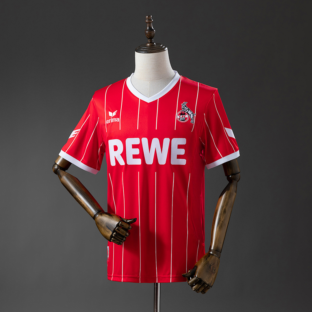 Camiseta 1. FC Köln 1990 Retro Local - vista trasera