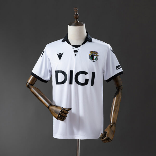 Camiseta Club Deportivo Burgos 2023/24 Local — detalle logo cajarural