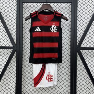 Camiseta Flamengo 2023/24 Local Niño — detalle