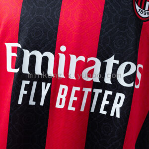 Camiseta AC Milan 2021/22 Local Retro - vista frontal