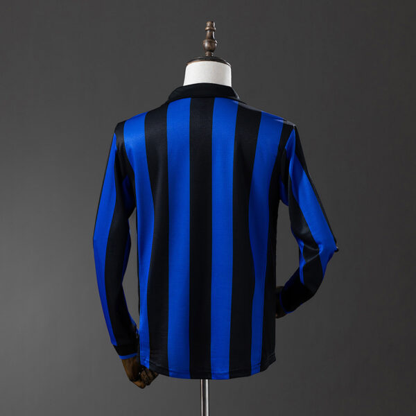 Camiseta Inter Milan 1998 Retro Local Manga Larga - detalle