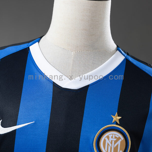 Camiseta Inter Milan 1999/2000 Visita Retro - detalle Nike y patrón