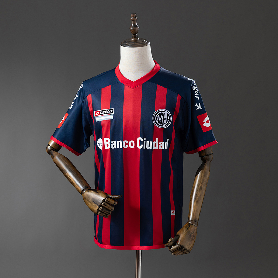 Camiseta San Lorenzo 2001/02 Local - vista frontal