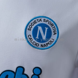 Camiseta Napoli 2020/21 Pre-Match Manga Larga - detalle de la parte superior