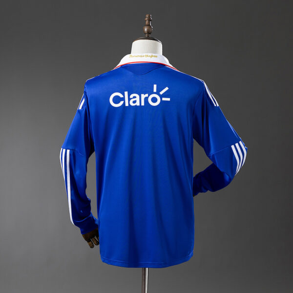 Camiseta Universidad de Chile 2011 Retro Local Manga Larga - detalle de tejido