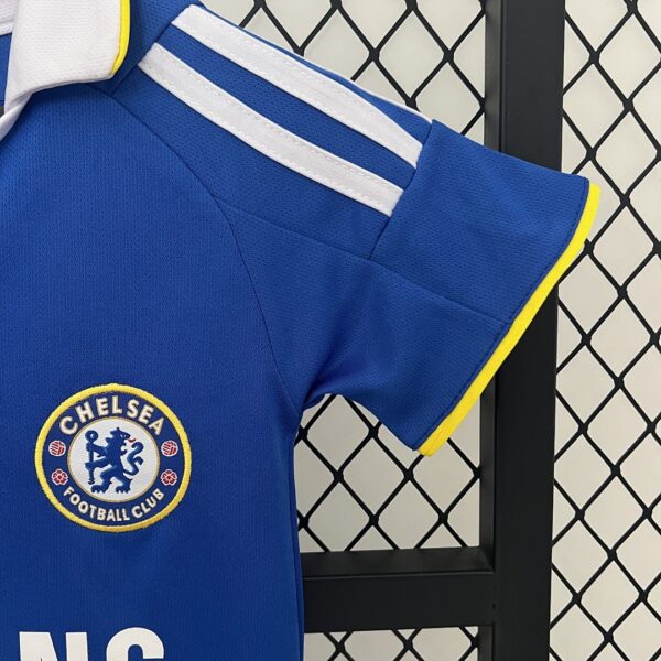 Camiseta Chelsea 2007/08 Retro Local Niño - detalle