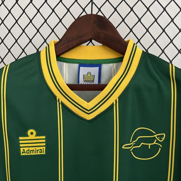 Camiseta Leicester City 1984 Retro Visitante - detalle