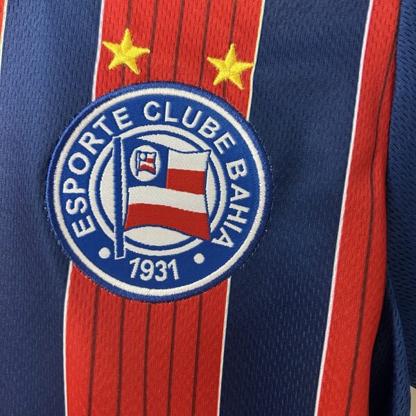 Camiseta Bahia 2023/24 Visita — detalle del dobladillo inferior