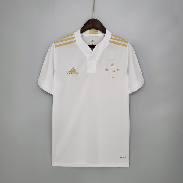 Camiseta Cruzeiro 2023/24 Visita — detalle lateral