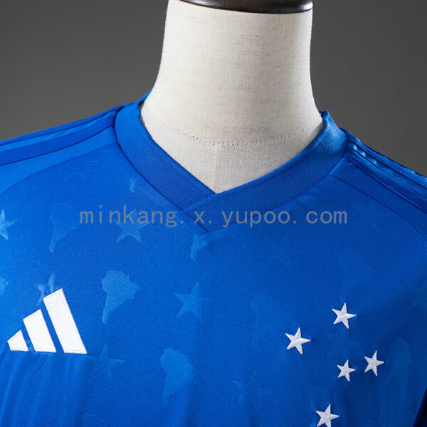 Camiseta Cruzeiro 2023/24 Local Manga Larga — vista frontal