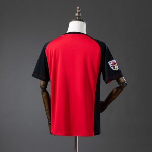 Camiseta Flamengo 1999/2000 Retro Local — detalle manga