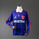 Camiseta Universidad de Chile 1990 Retro Local Manga Larga - vista frontal