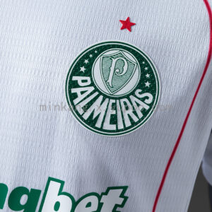 Camiseta Palmeiras 2023/24 Local — detalle insignia autenticidad