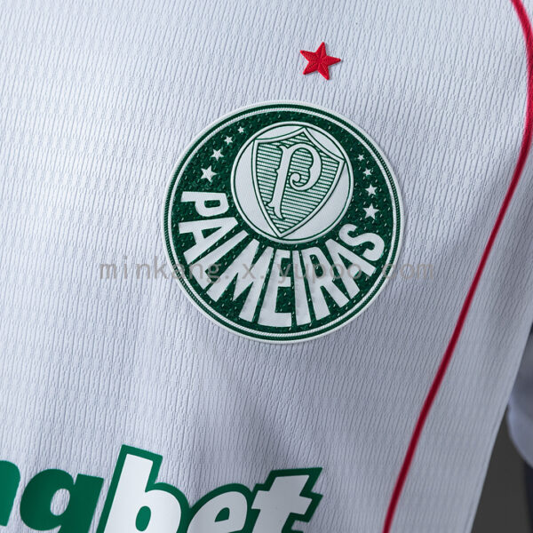 Camiseta Palmeiras 2023/24 Local — detalle insignia autenticidad