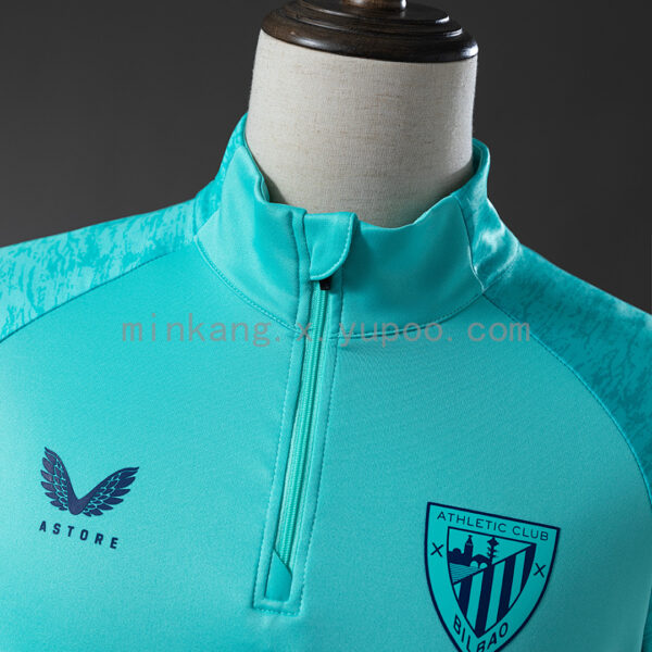 Camiseta Athletic Bilbao 2023/24 Entrenamiento Manga Larga — vista trasera