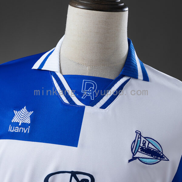 Camiseta Deportivo Alavés 2000/01 Retro Local — vista frontal