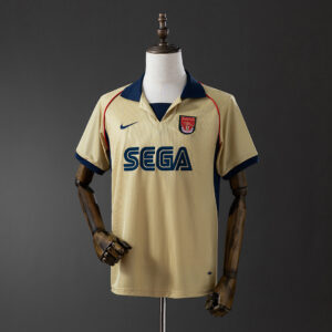 Camiseta Arsenal 1999/2000 Visita - vista frontal