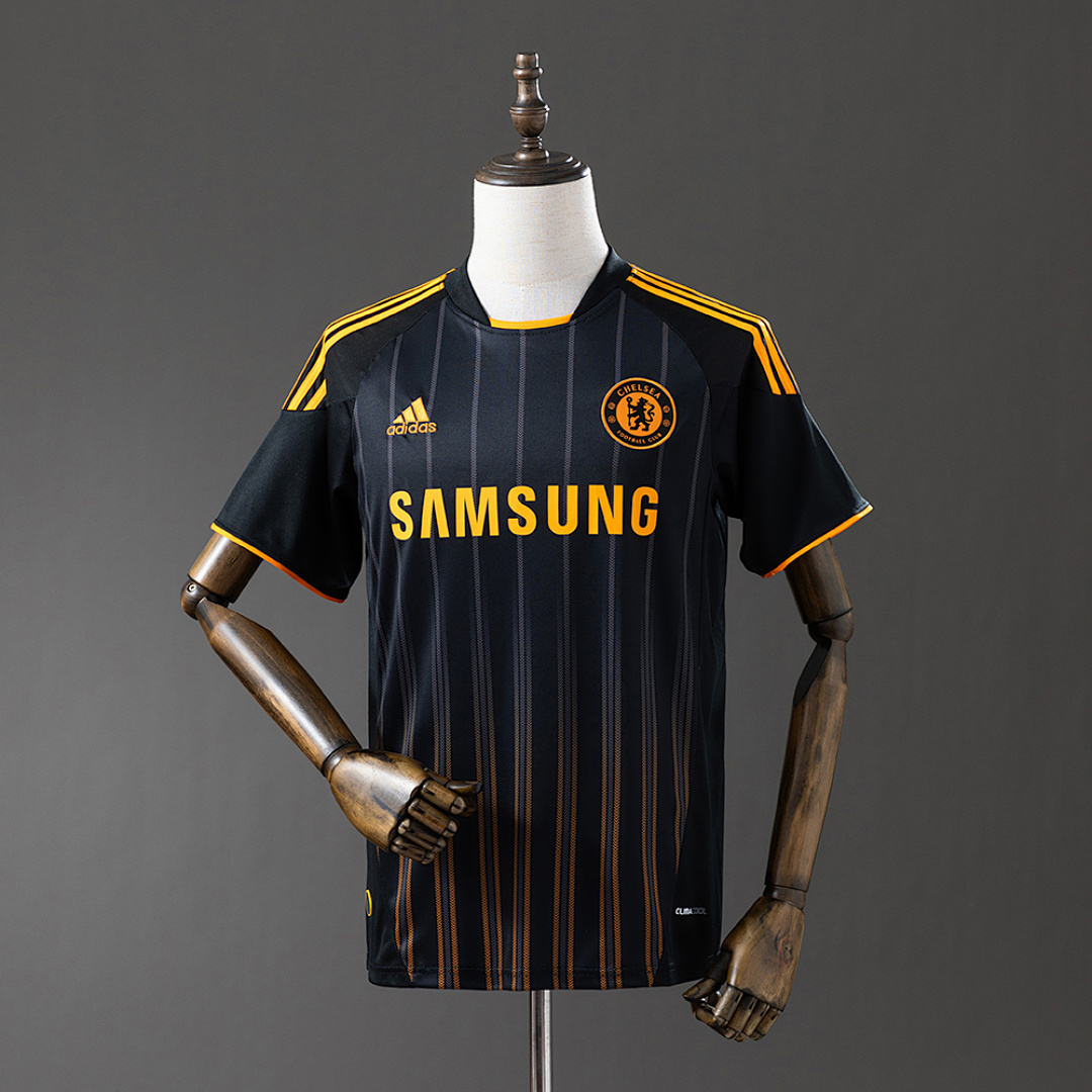 Camiseta Chelsea 2010/11 Retro Visita - vista frontal