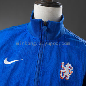Camiseta Chelsea FC 2023/24 Cortaviento Entrenamiento Azul - vista frontal