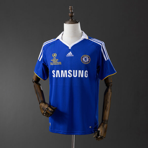 Camiseta Chelsea 2008 Retro Local - vista frontal