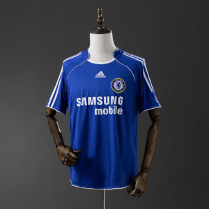Camiseta Chelsea 2006/07 Retro Local - vista frontal