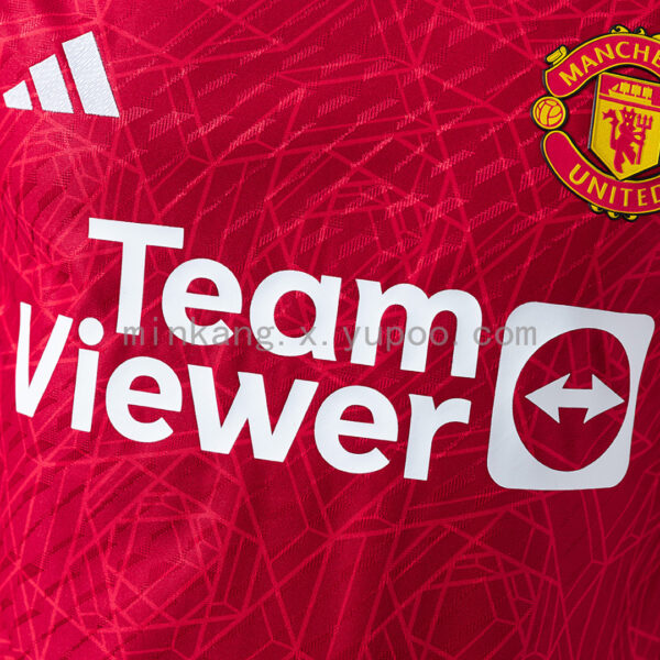 Camiseta Manchester United 2023/24 Local Versión Jugador - detalle