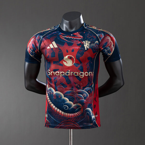 Camiseta Manchester United 2024 Edición Especial Año del Dragón Versión Jugador - vista frontal