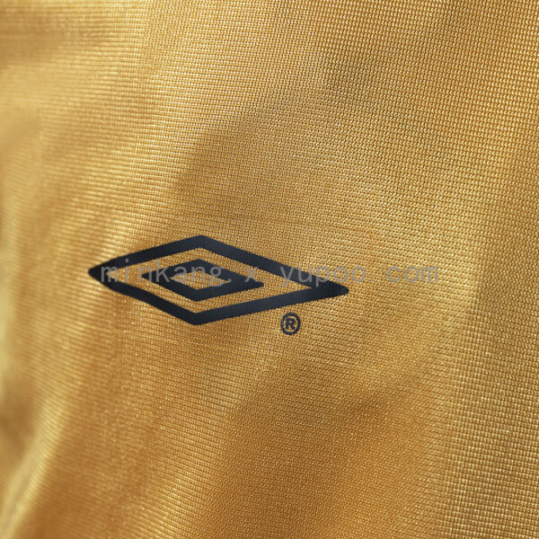 Camiseta Manchester United 2001/02 Retro Aniversario Manga Larga - detalle textura tela