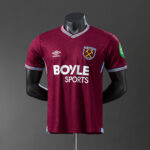 Camiseta West Ham United 2021/22 Local Versión Jugador - vista frontal