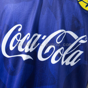 Camiseta Club América 1990/91 Visita Manga Larga - detalle puño de la manga