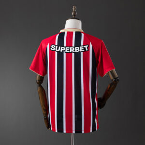 Camiseta Sao Paulo 2024/25 Visita — vista completa