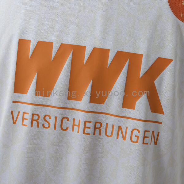 Camiseta FC Augsburg 2023/24 Visita - detalle del borde inferior