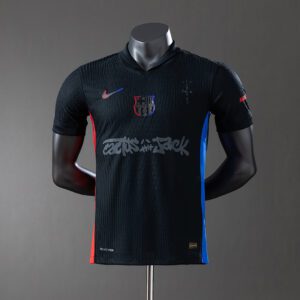 Camiseta FC Barcelona 2023/24 Tercera Edición Especial Cactus Jack Version Jugador — vista trasera
