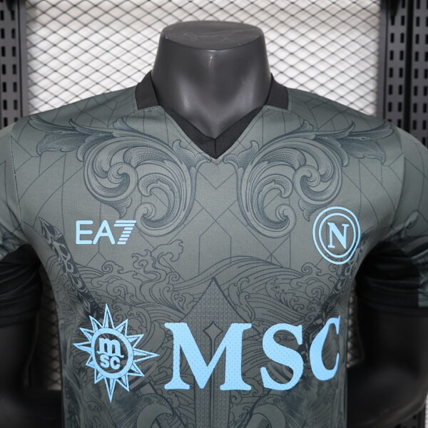 Camiseta Napoli 2023/24 Edición Especial Samurai - detalle